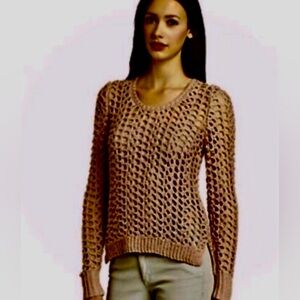 💜BOGO SALE💜Lucky Brand Open-Knit sweater